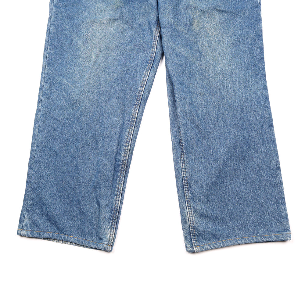 Vintage Carhartt Blanket Lined Straight Leg Denim Pants - XL