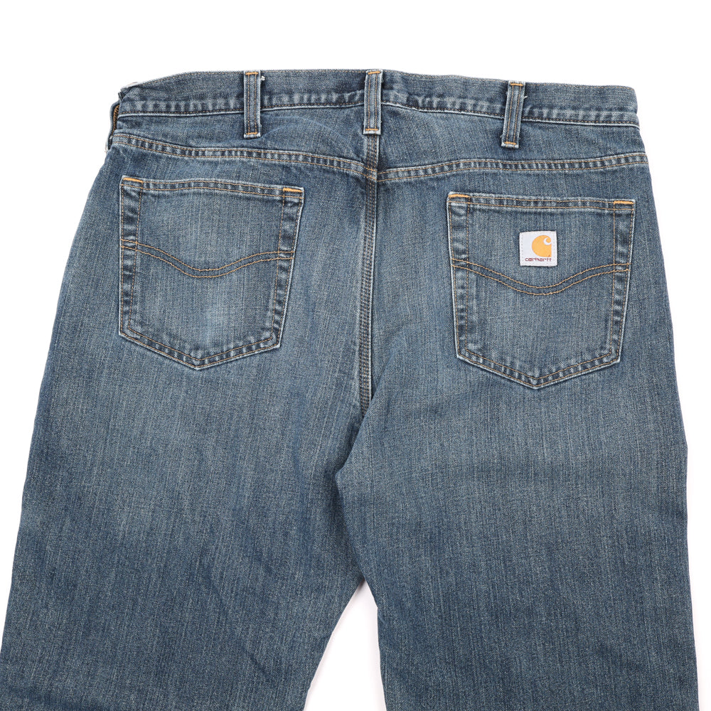 Vintage Carhartt Straight Leg Blanket Lined Denim Pants - XL