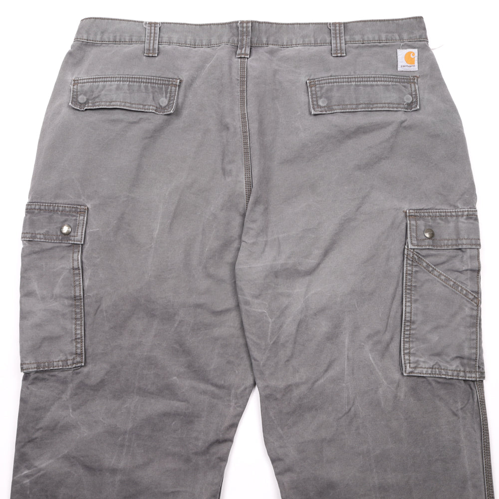 Vintage Carhartt Faded Straight Leg Cargo Pants - 2XL