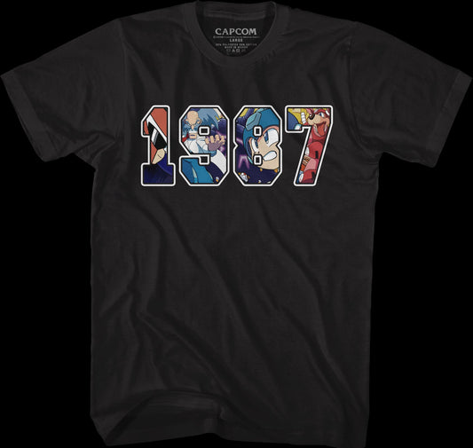 1987 Mega Man T-Shirt