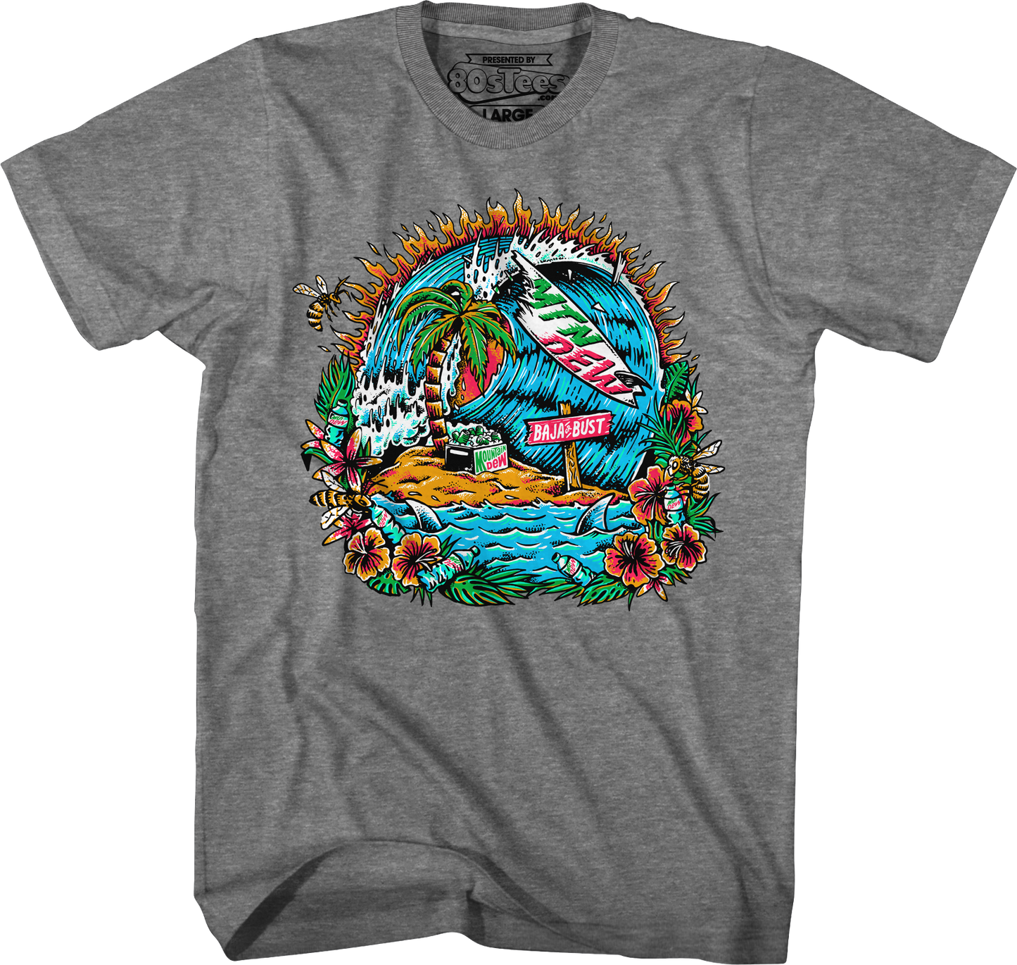 Baja Or Bust Mountain Dew T-Shirt