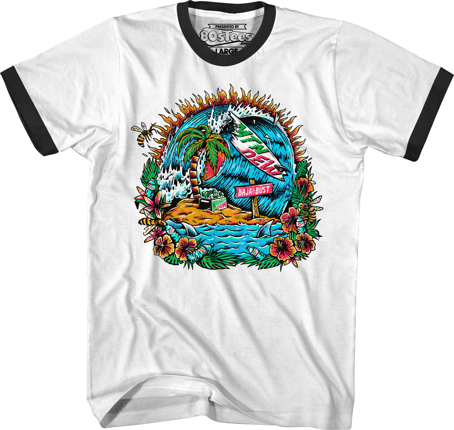Baja Or Bust Mountain Dew T-Shirt