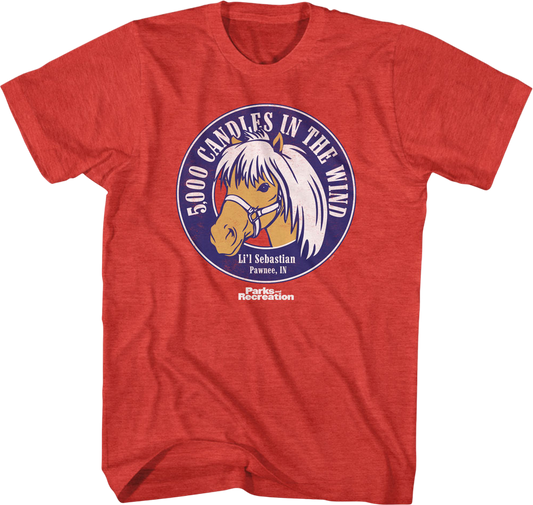 5,000 Candles in the Wind Parks and Recreation T-Shirt
