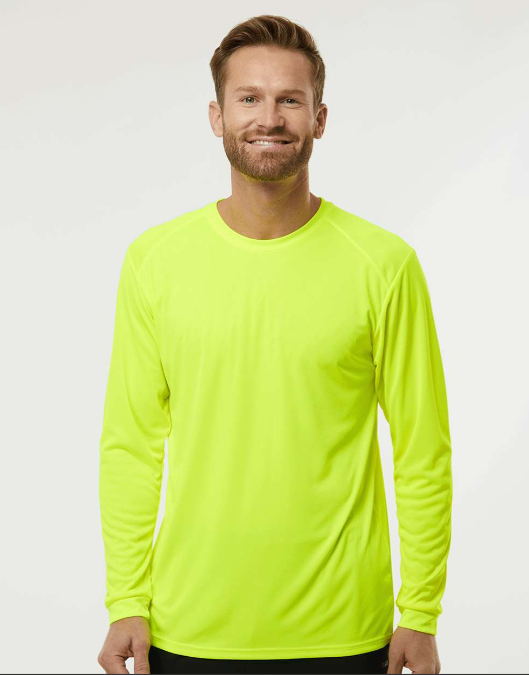 Conver Works Performance Long Sleeve T-Shirt 100% Microfiber Performance Polyester