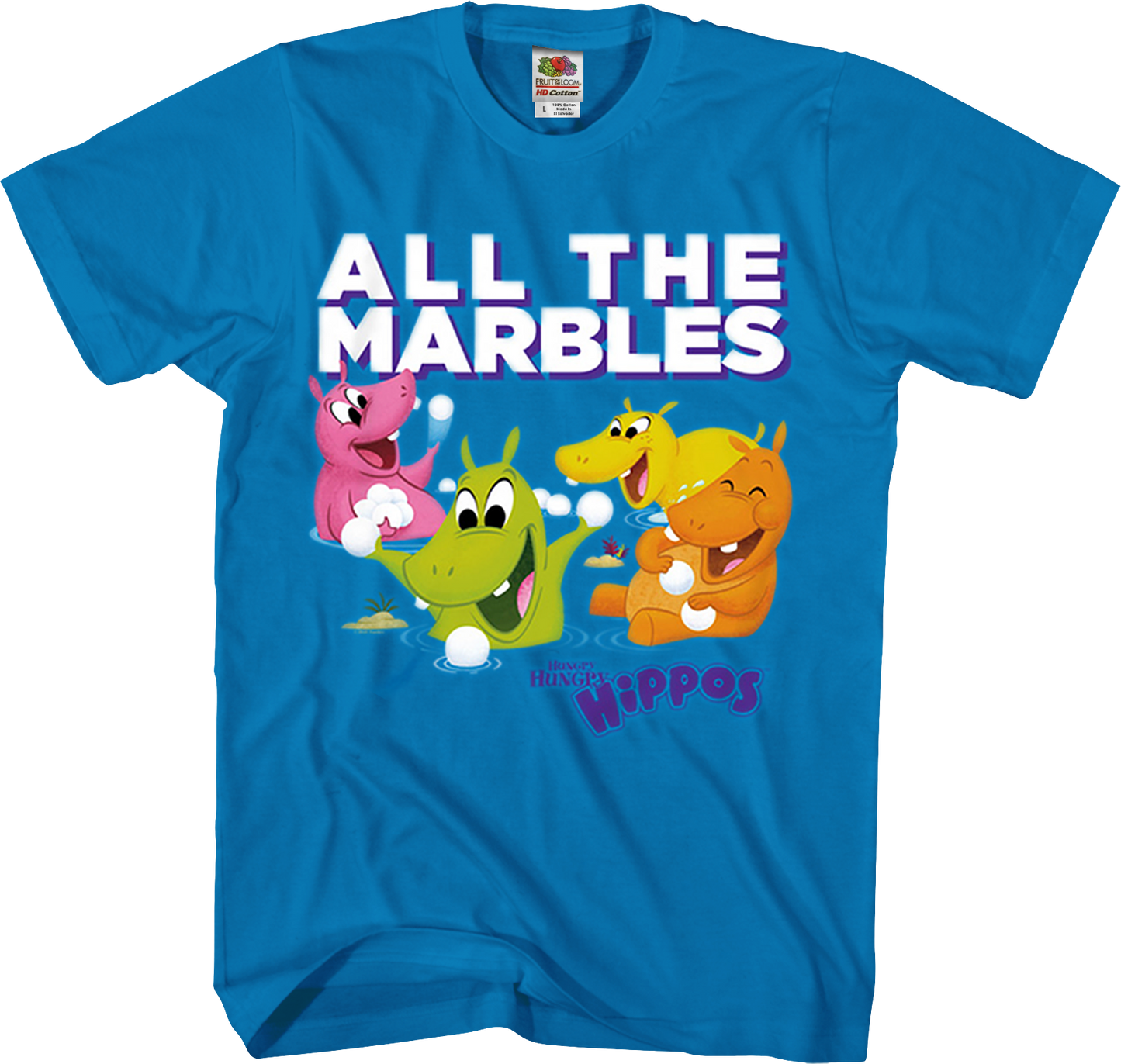 All The Marbles Hungry Hungry Hippos T-Shirt