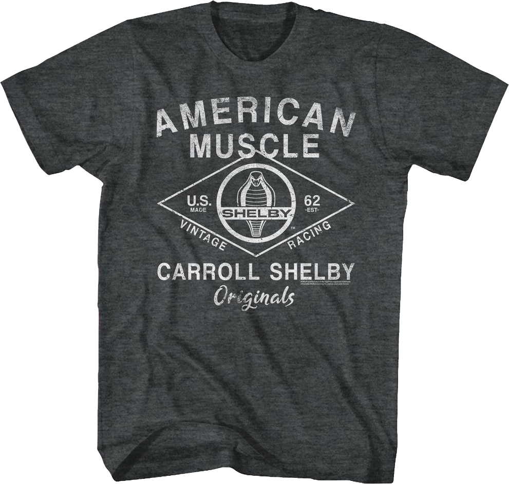 American Muscle Carroll Shelby T-Shirt