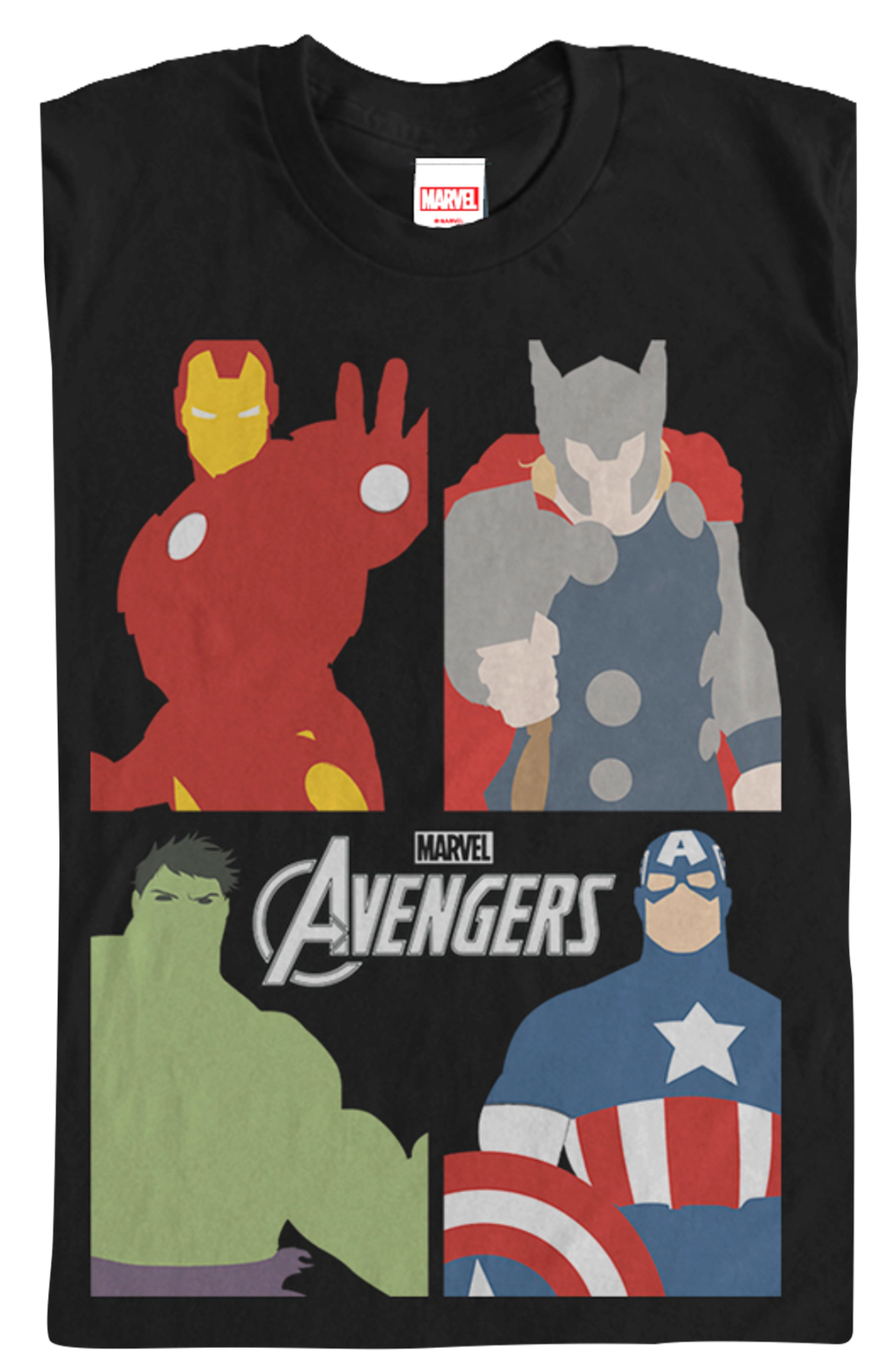 Avengers Portraits Marvel Comics T-Shirt