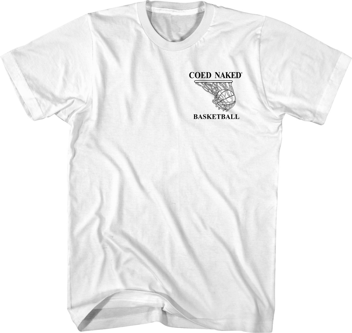 Basketball Coed Naked T-Shirt