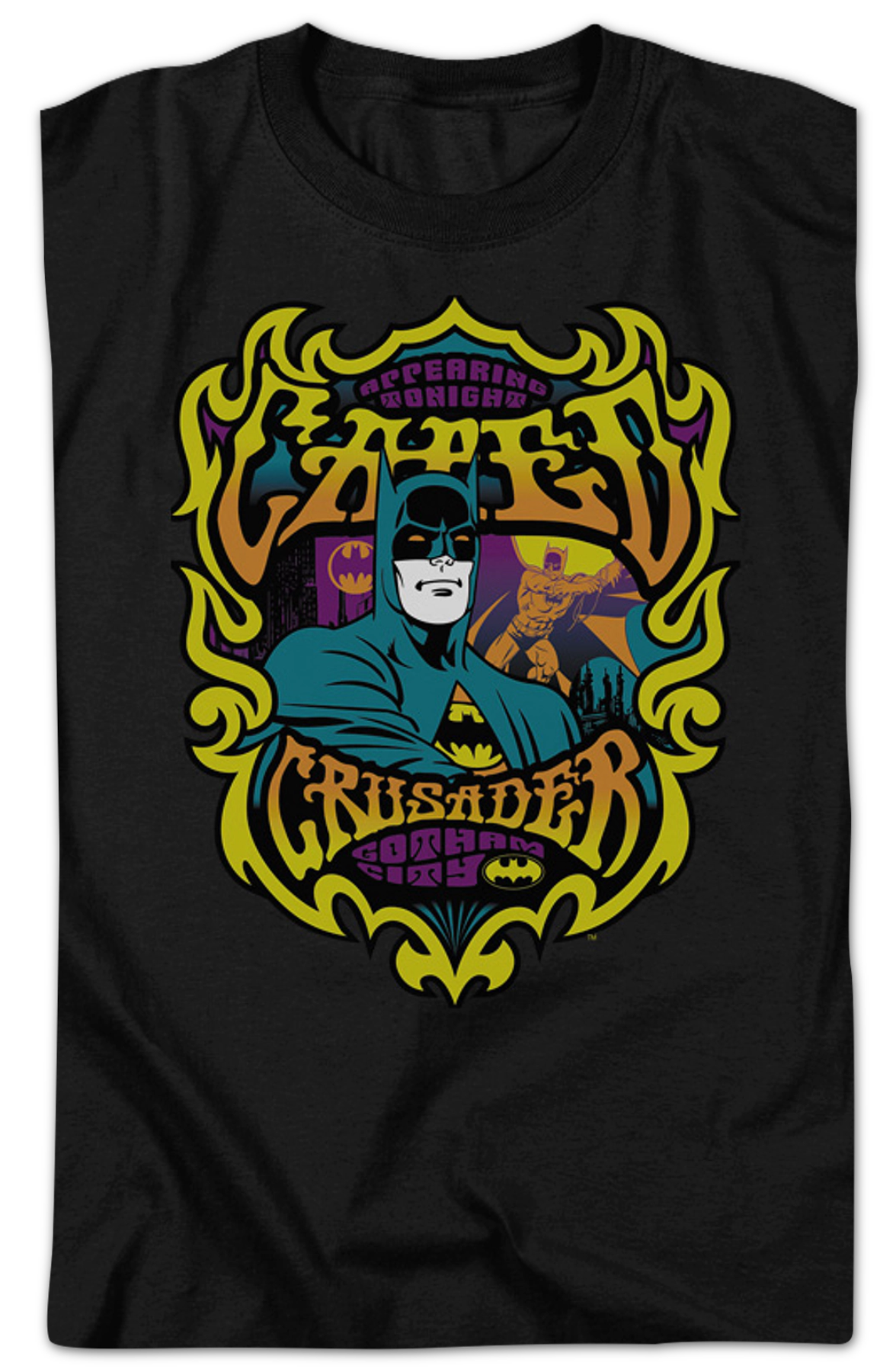 Batman Caped Crusader DC Comics T-Shirt