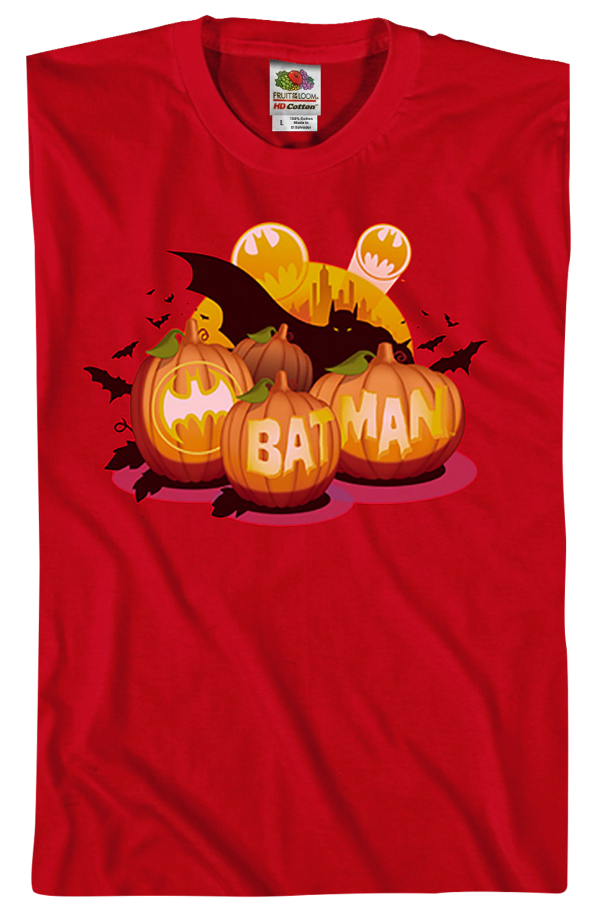 Batman Pumpkin Patch DC Comics T-Shirt