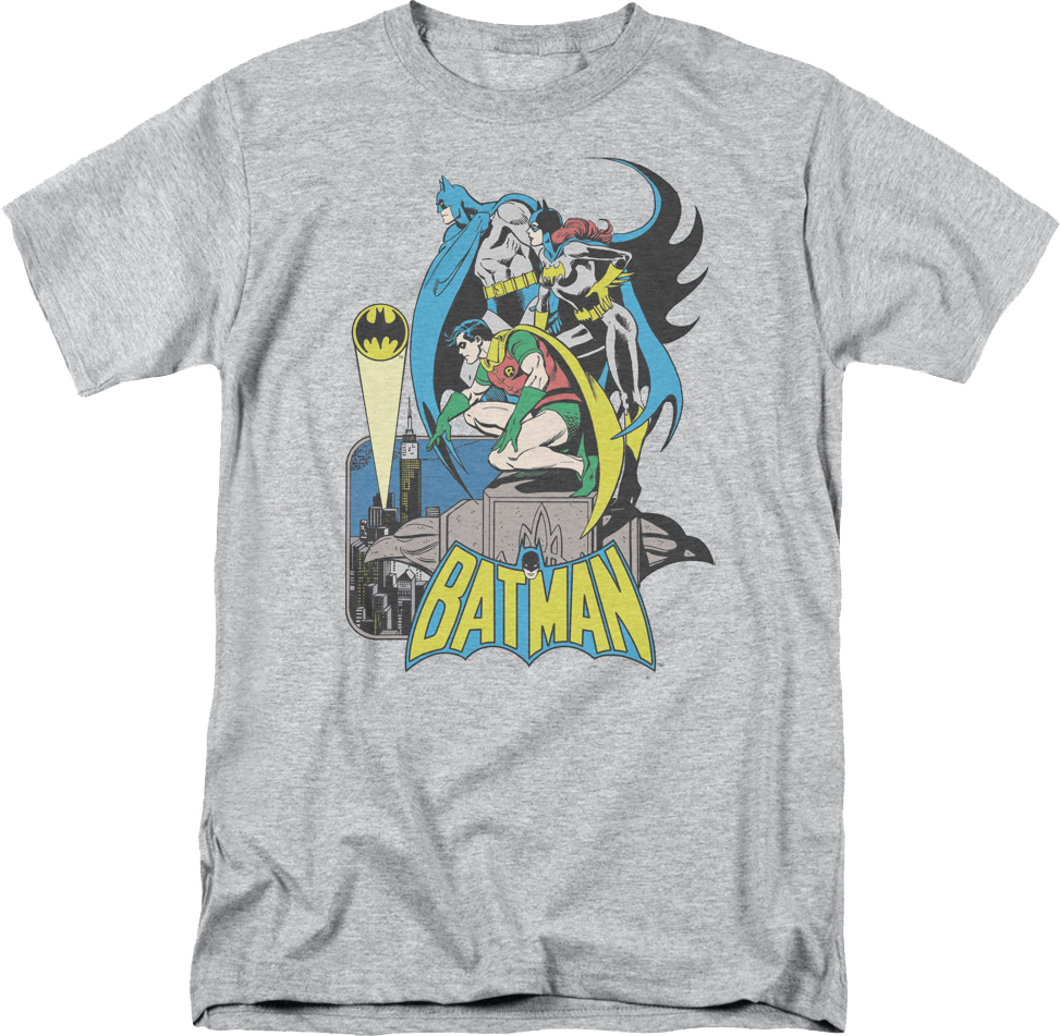 Batman Robin Batgirl Triple Threat DC Comics T-Shirt