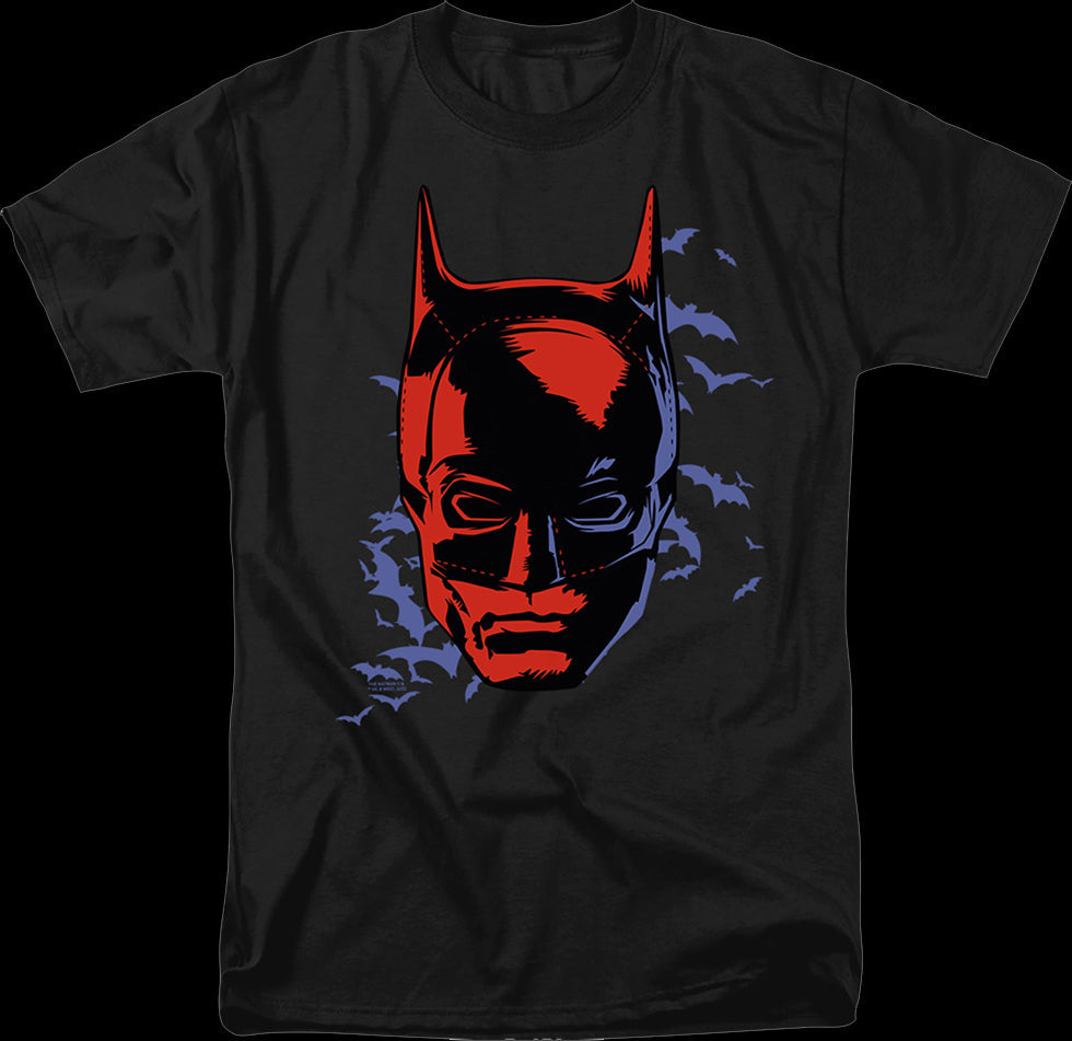 Batman Shadowed Mask DC Comics T-Shirt