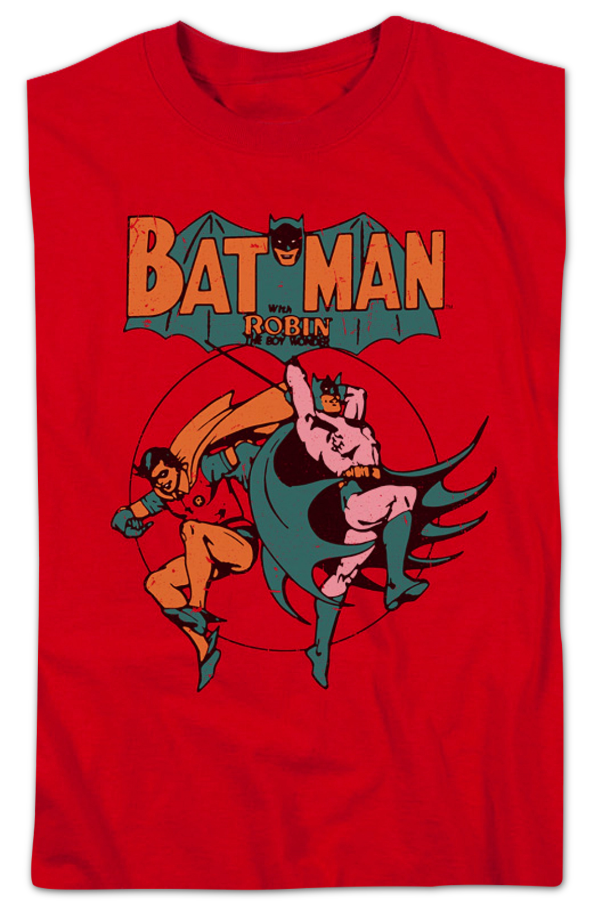 Batman With Robin DC Comics T-Shirt