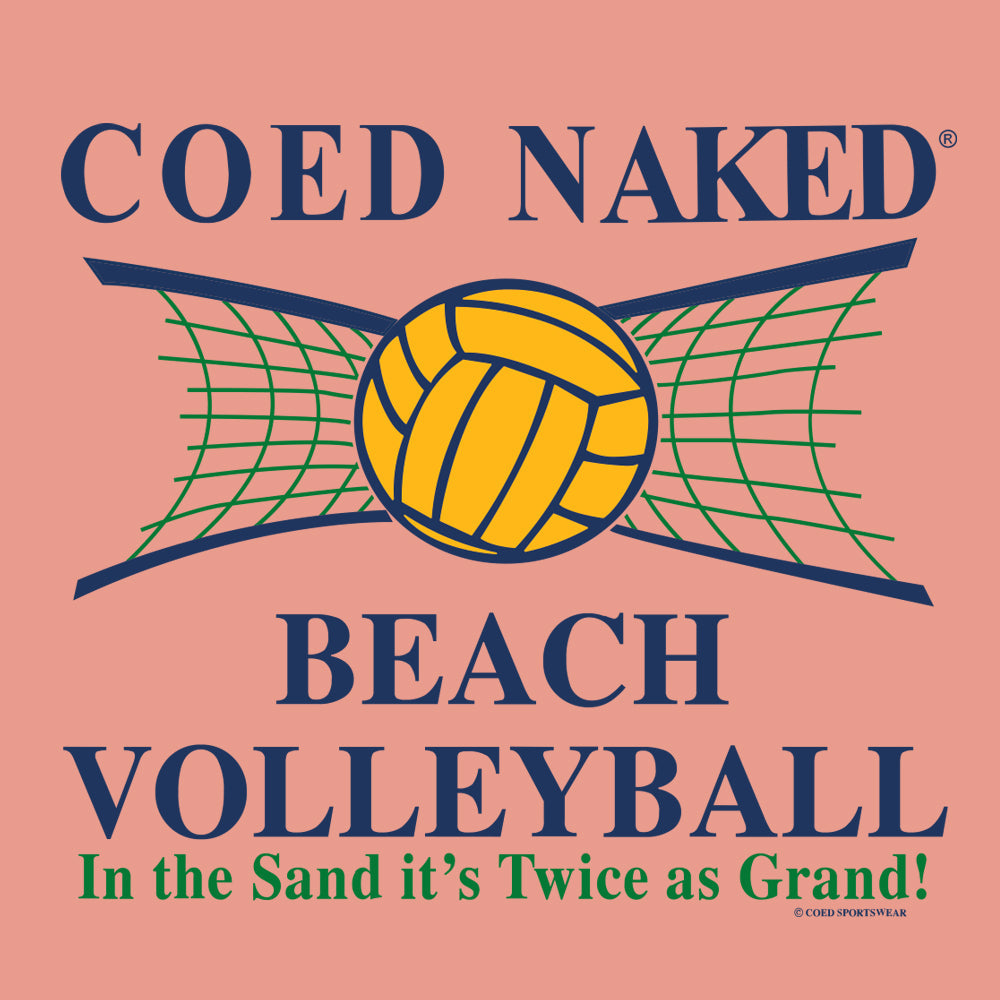 Beach Volleyball Coed Naked T-Shirt