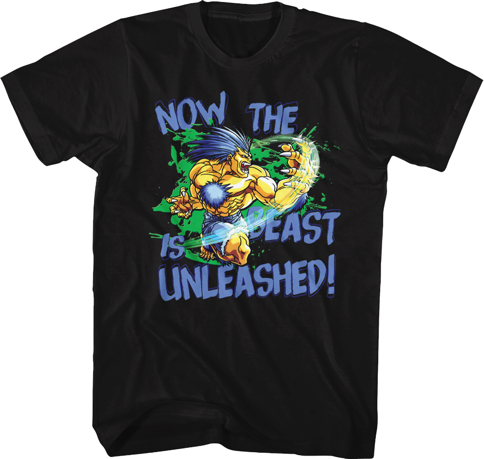 Beast Is Unleashed Street Fighter T-Shirt