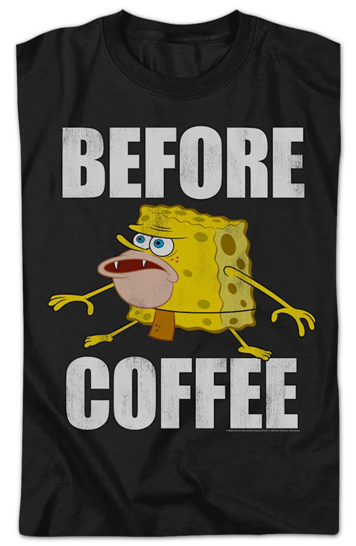 Before Coffee SpongeBob SquarePants T-Shirt
