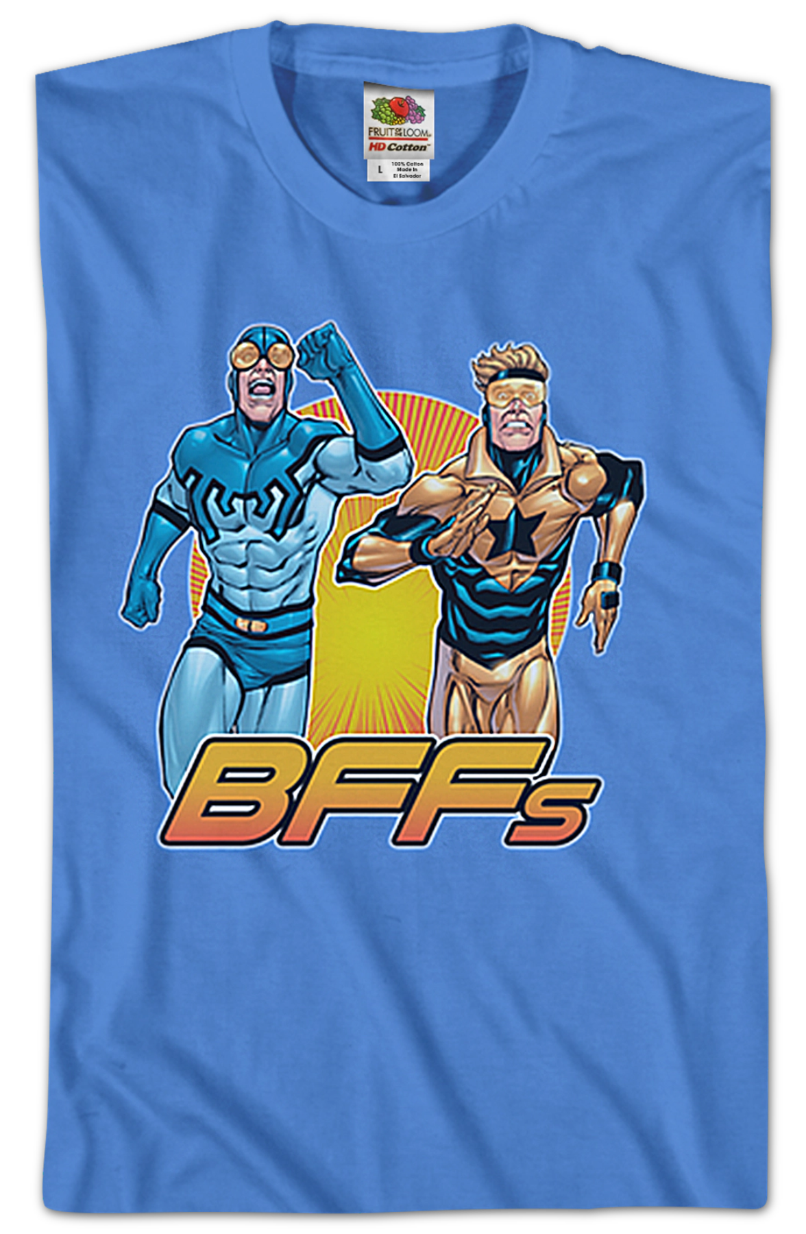 BFF's Blue Beetle and Booster Gold T-Shirt