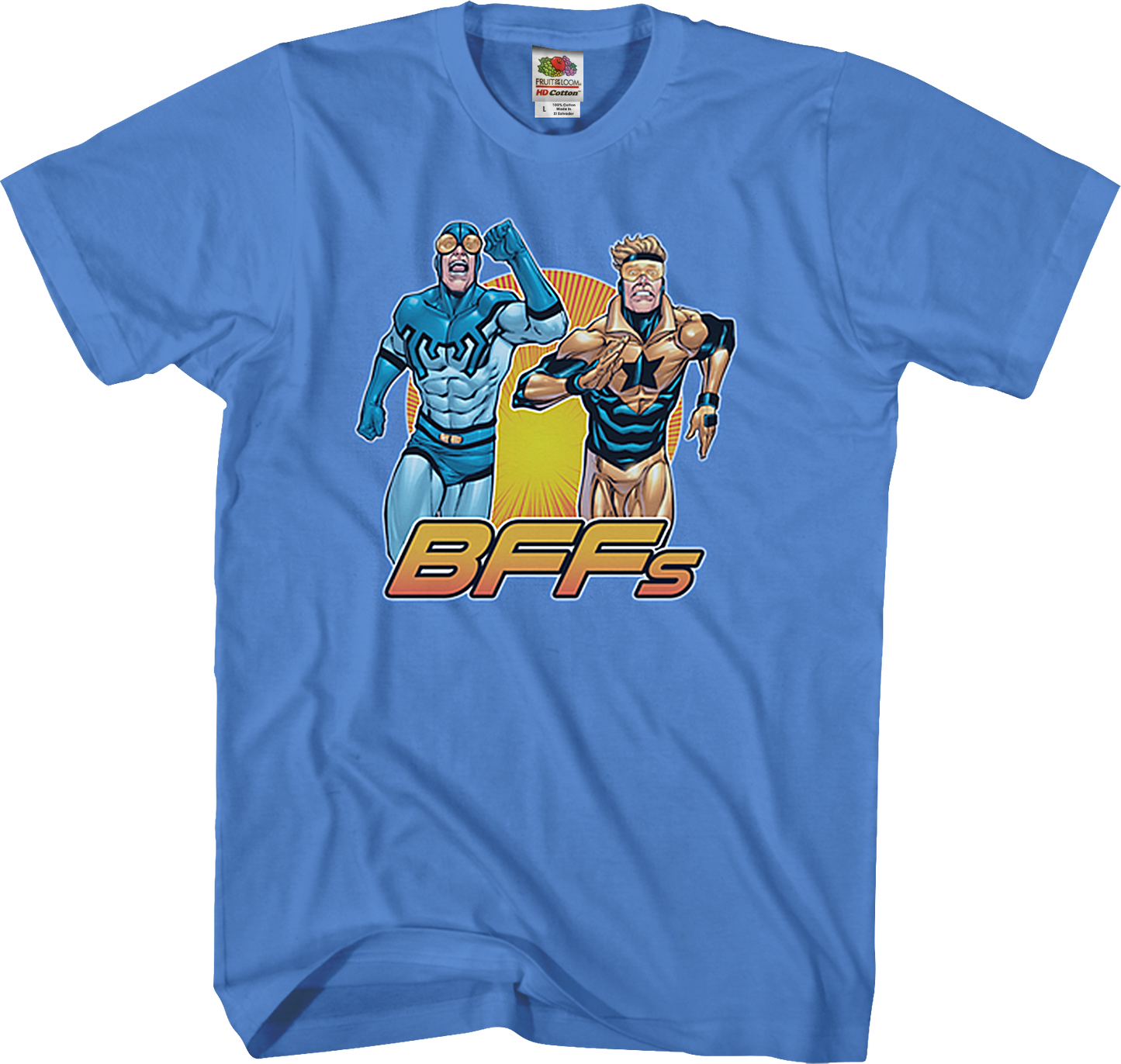 BFF's Blue Beetle and Booster Gold T-Shirt
