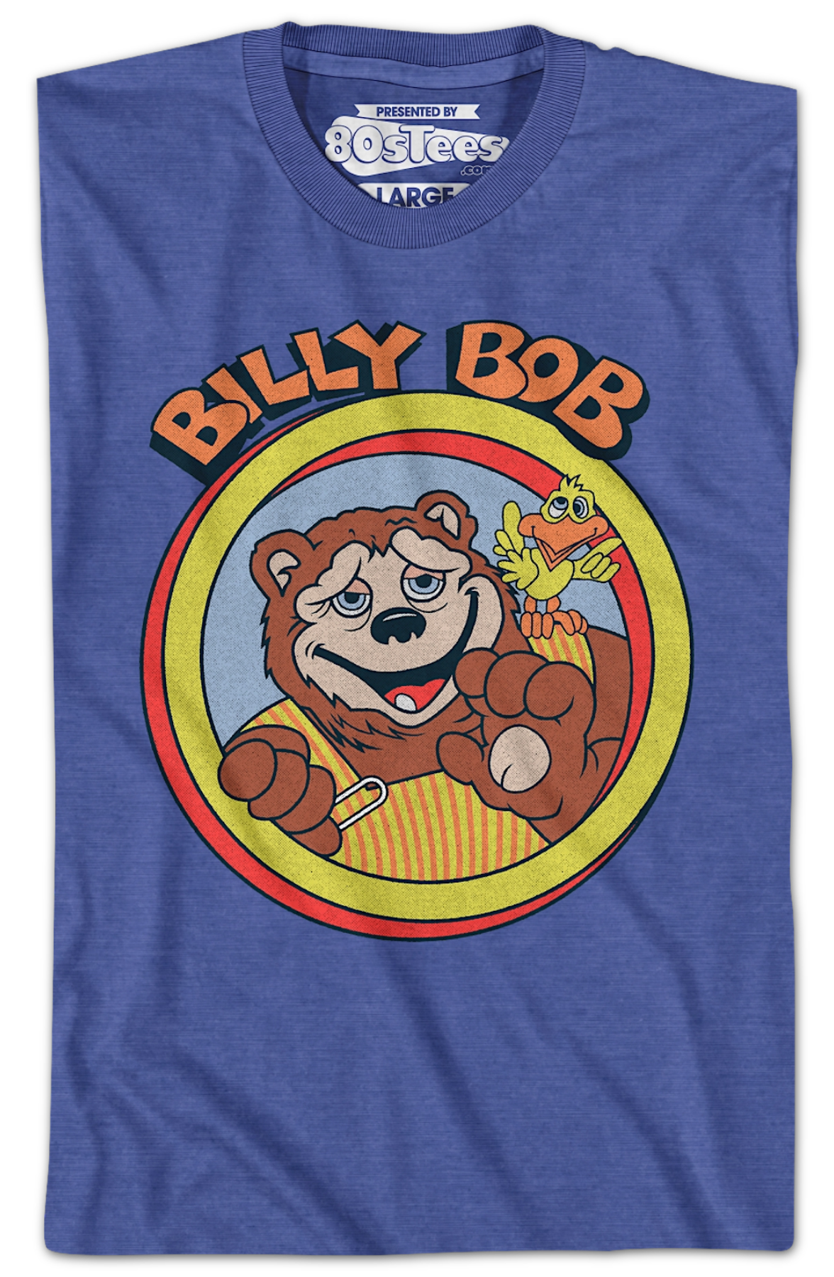 Billy Bob Rock-afire Explosion Showbiz Pizza Place T-Shirt