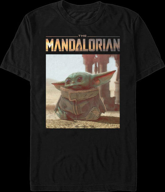 Black The Mandalorian The Child Star Wars T-Shirt