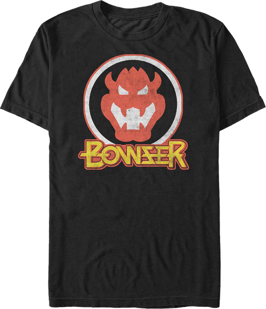 Bowser Logo Super Mario Bros. Nintendo T-Shirt