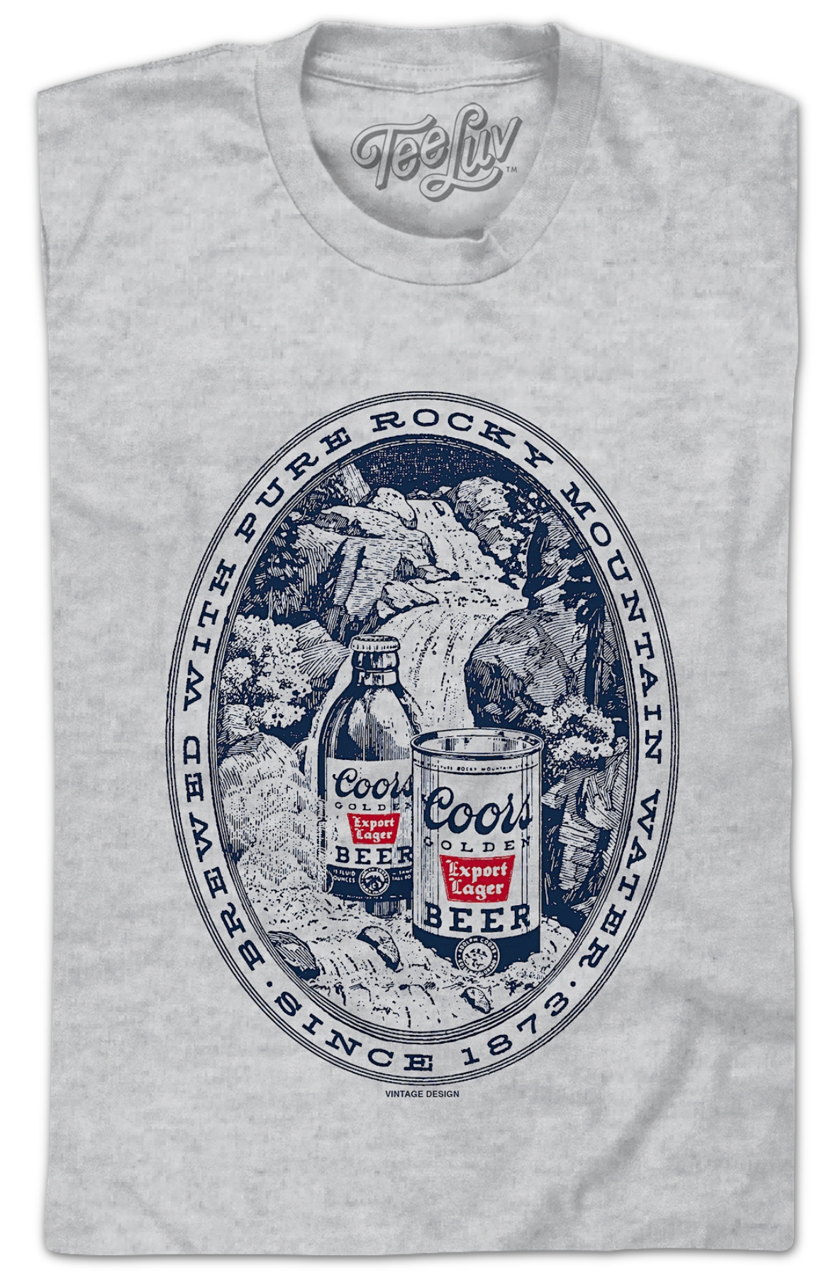 Brewed With Pure Rocky Mountain Water Coors T-Shirt