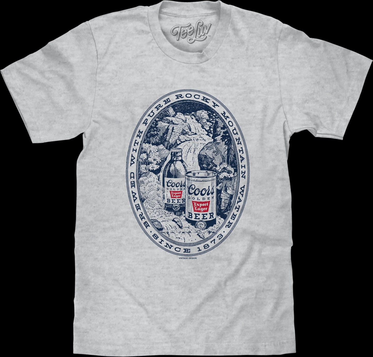 Brewed With Pure Rocky Mountain Water Coors T-Shirt