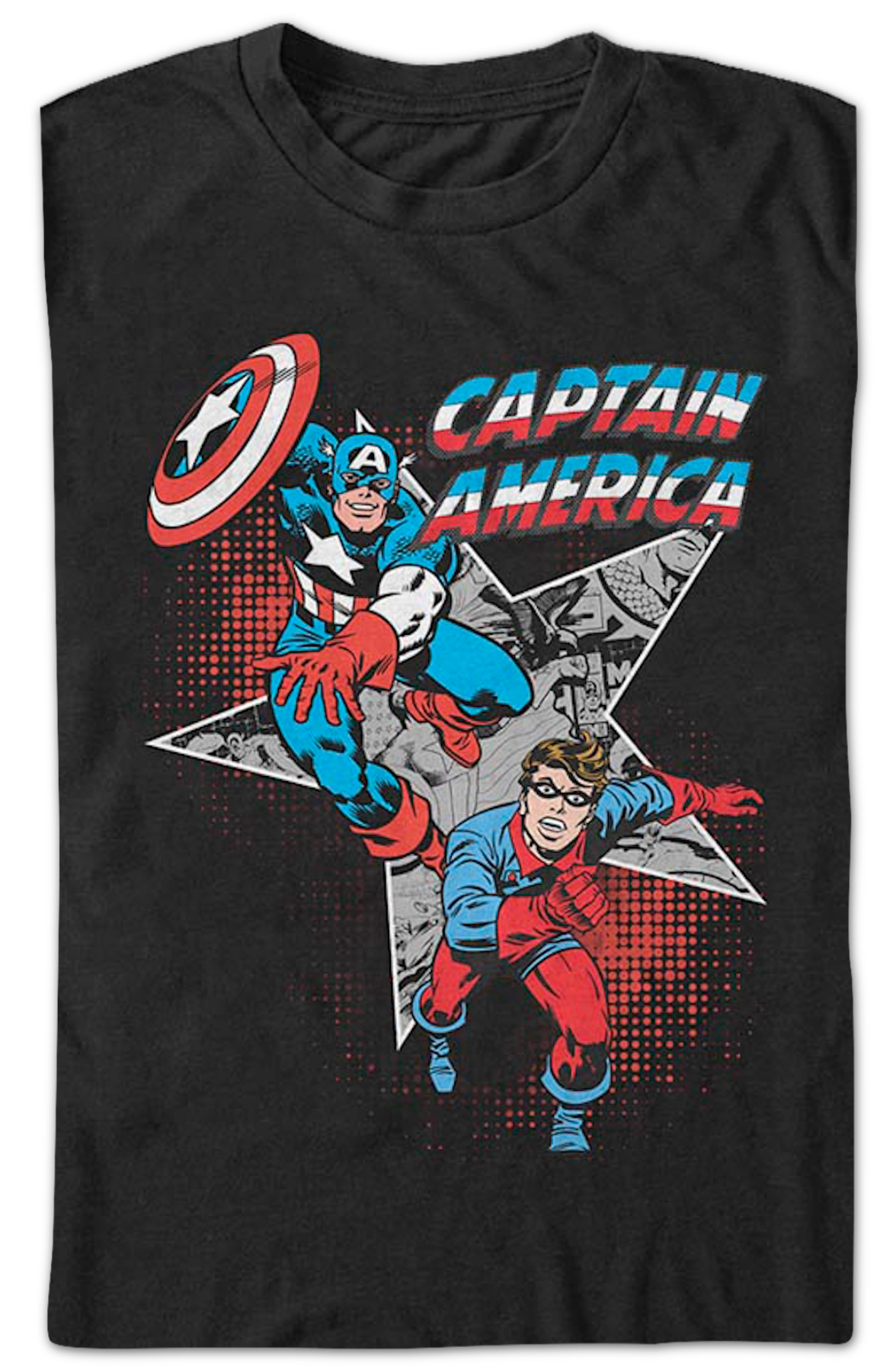 Captain America And Bucky Marvel Comics T-Shirt