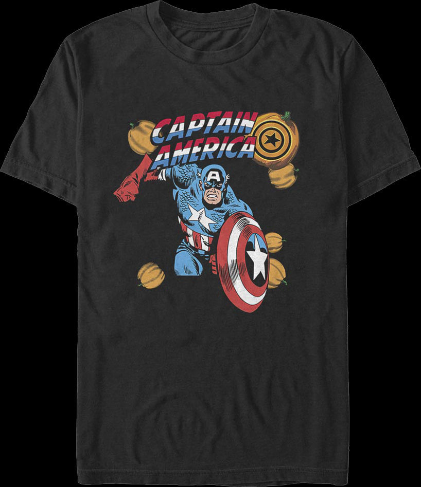 Captain America Halloween Marvel Comics T-Shirt