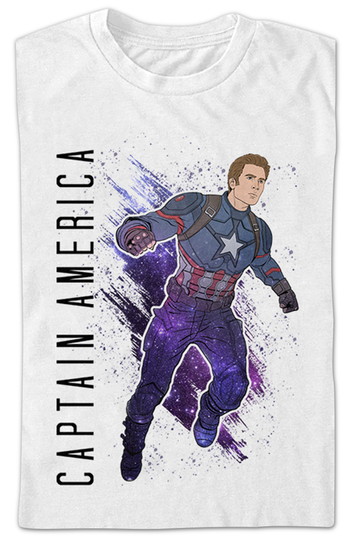 Captain America Painting Avengers Endgame T-Shirt