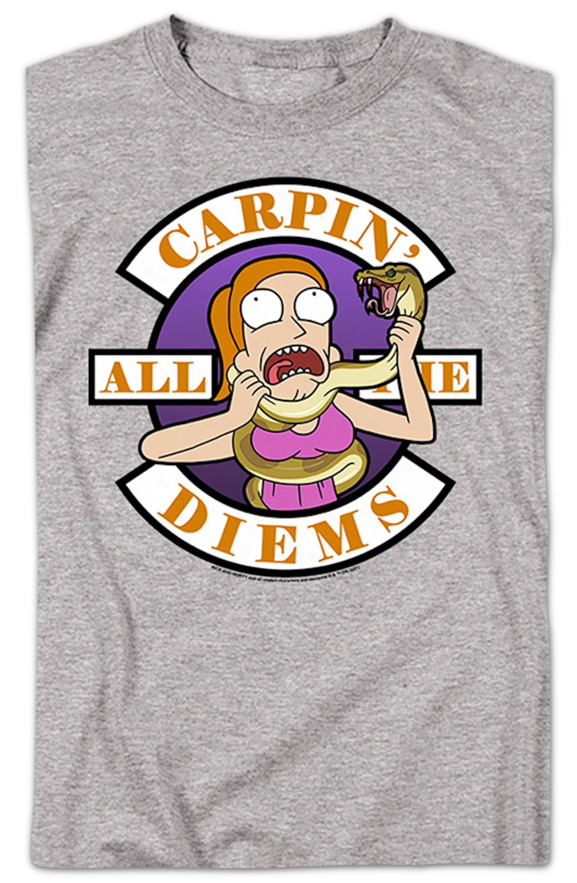 Carpin' All The Diems Rick And Morty T-Shirt
