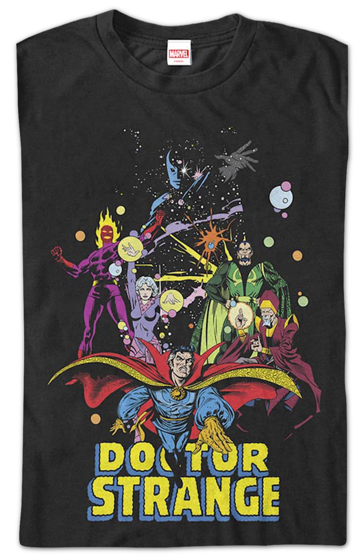 Character Collage Doctor Strange Marvel Comics T-Shirt