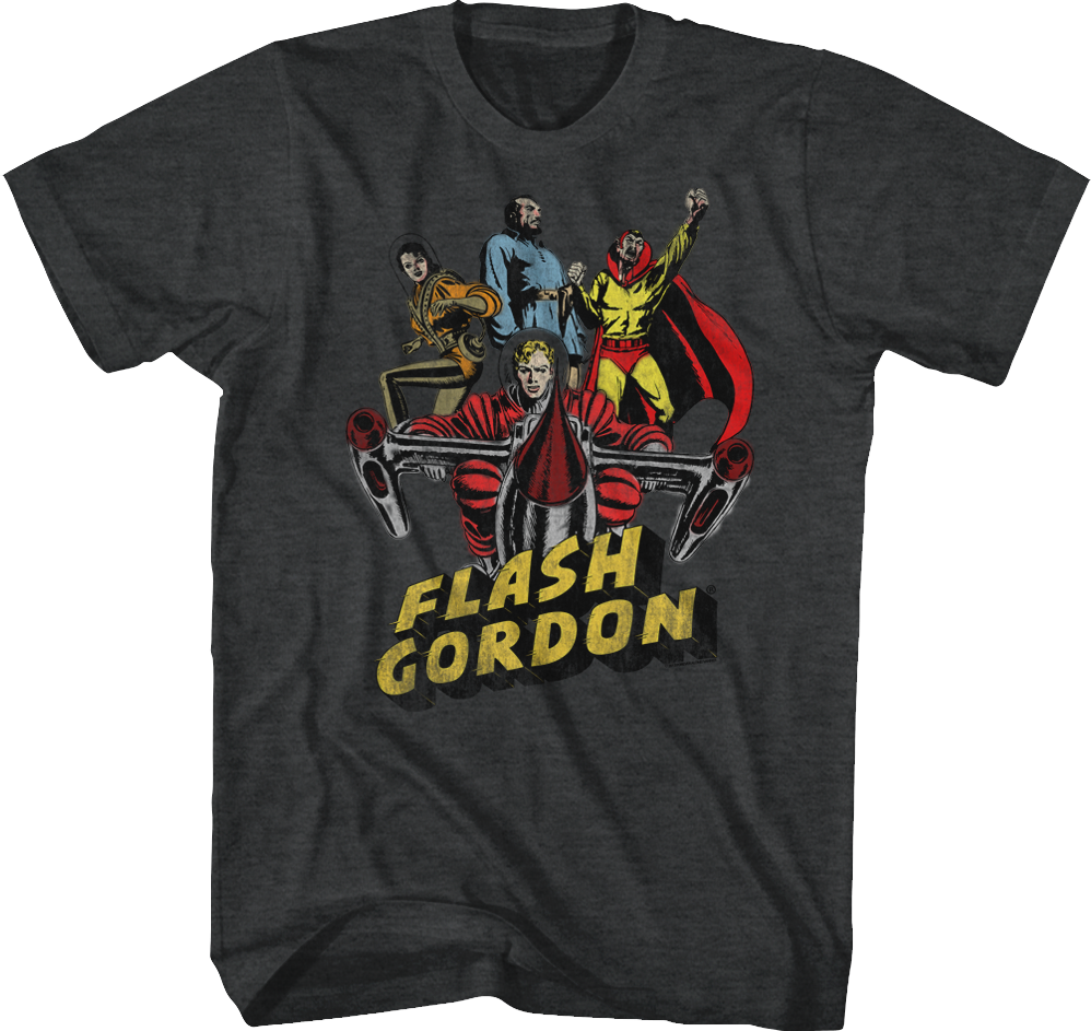 Characters Flash Gordon T-Shirt