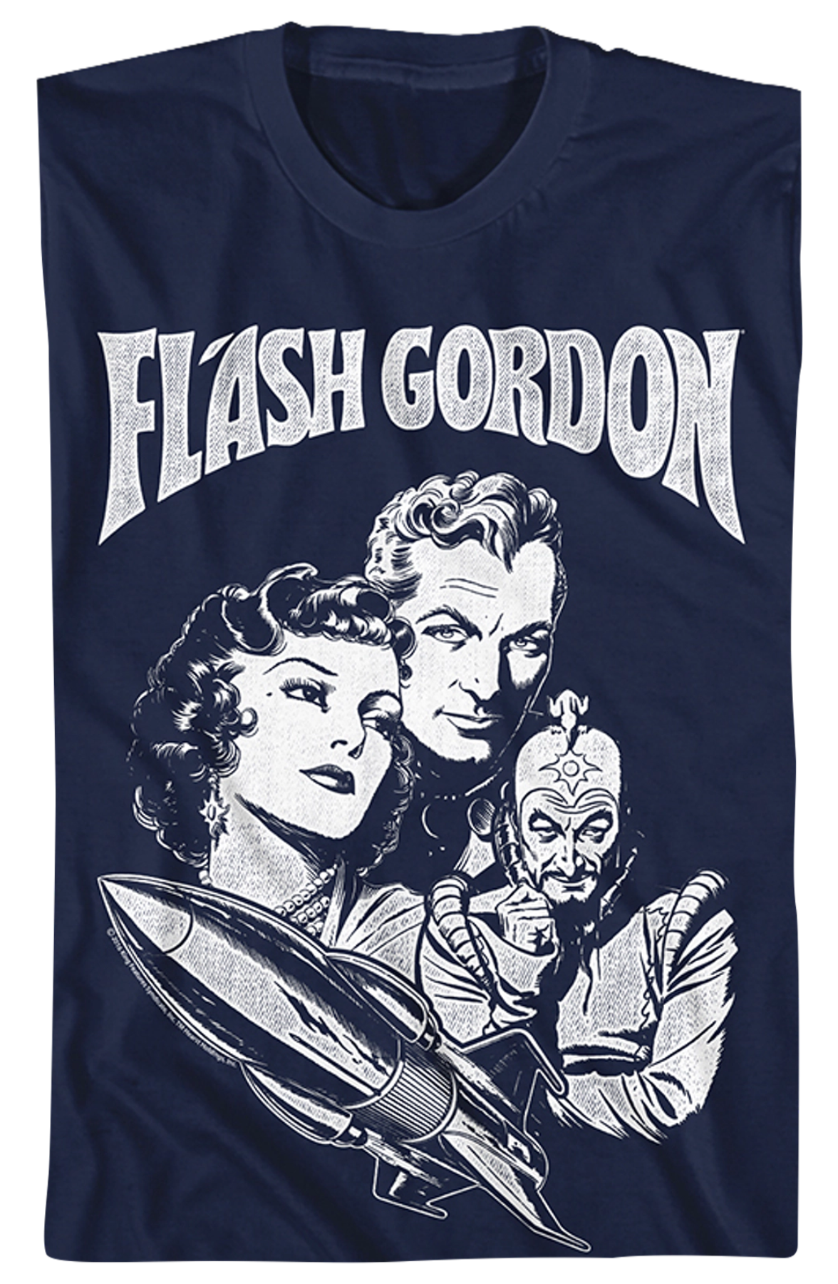 Characters Rocket Flash Gordon T-Shirt