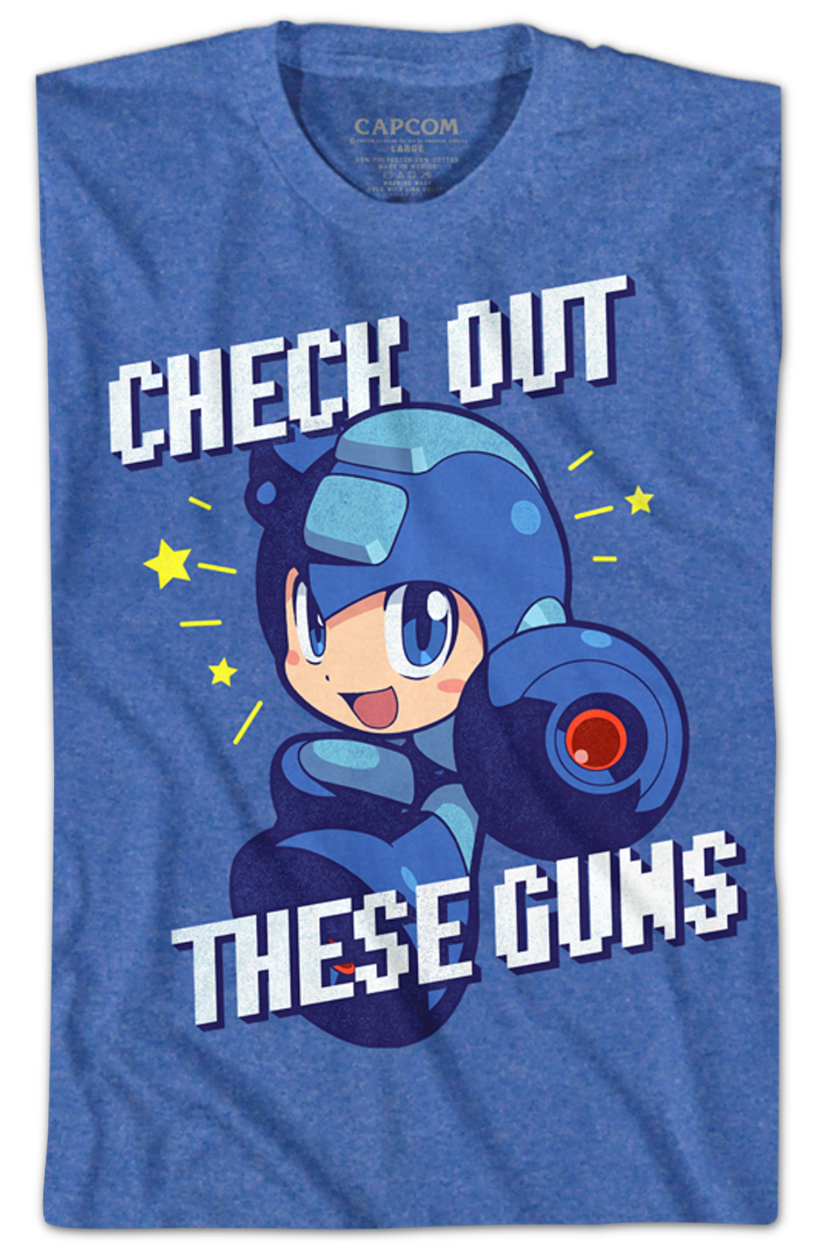 Check Out These Guns Mega Man T-Shirt