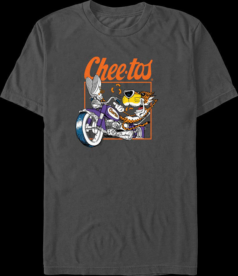 Chester Cheetah Motorcycle Cheetos T-Shirt