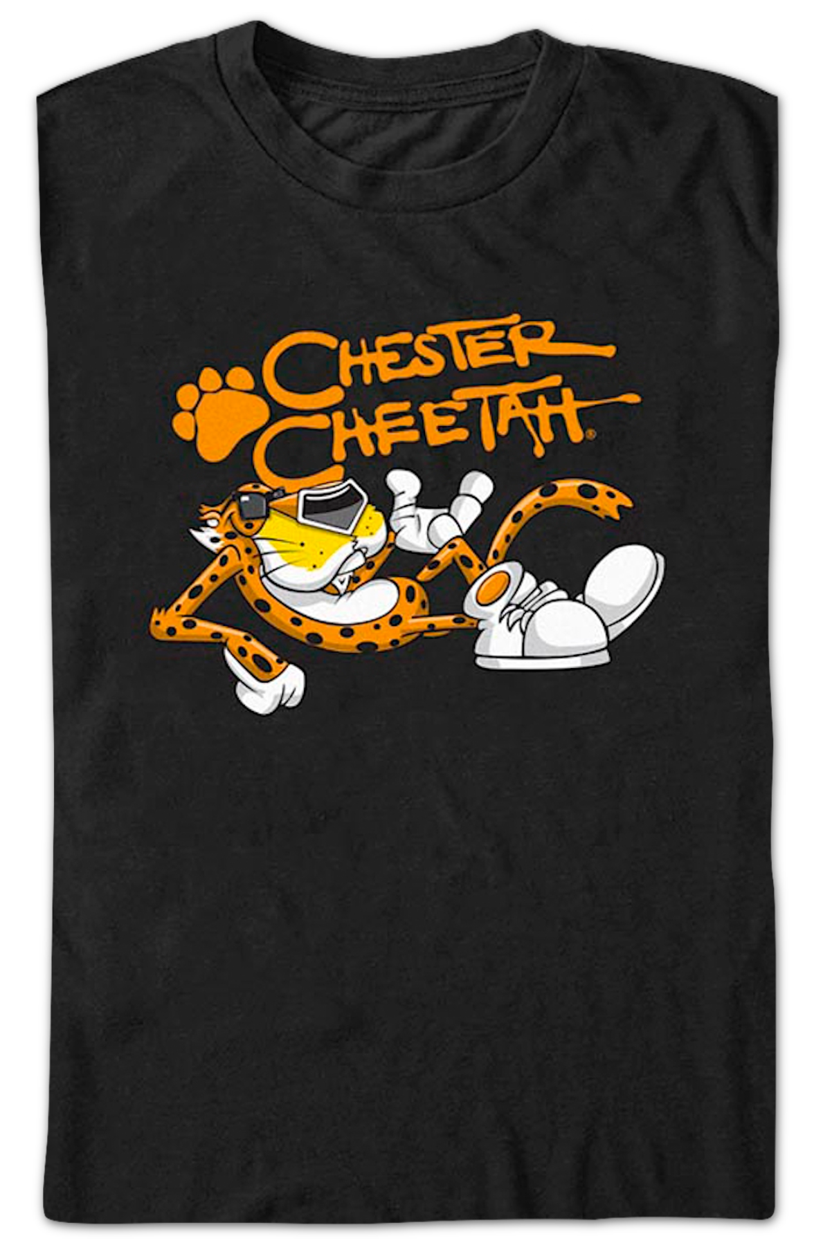 Chester Cheetah Paw Print Cheetos T-Shirt