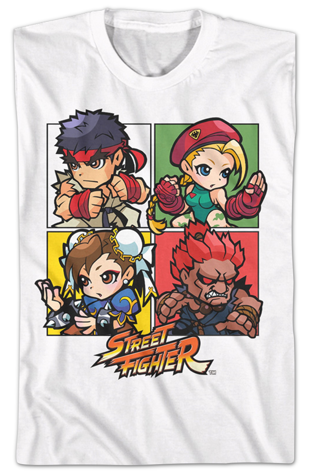 Chibi Boxes Street Fighter T-Shirt