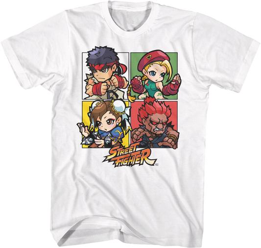 Chibi Boxes Street Fighter T-Shirt