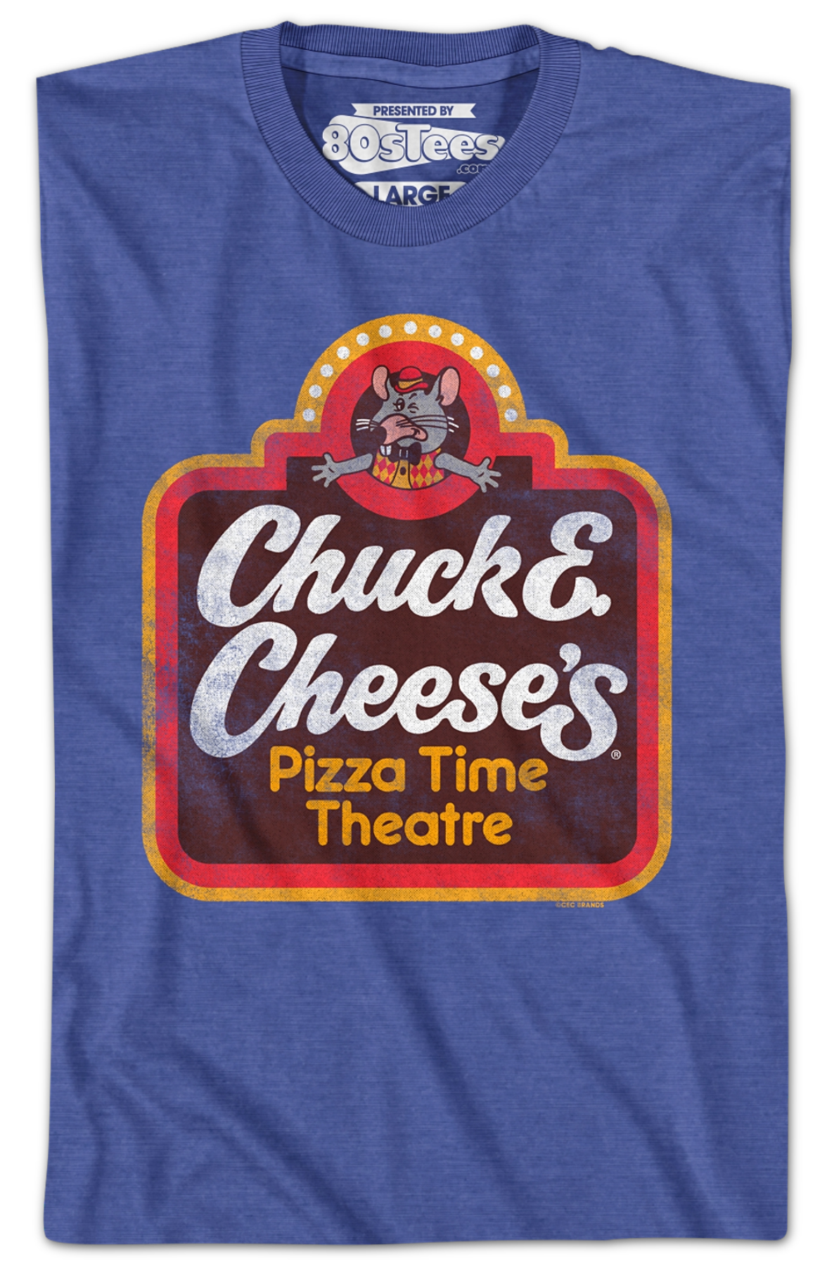Classic Logo Chuck E. Cheese T-Shirt