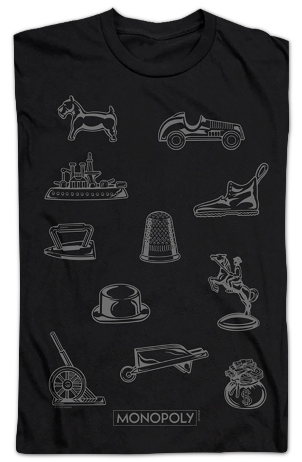 Classic Tokens Monopoly T-Shirt