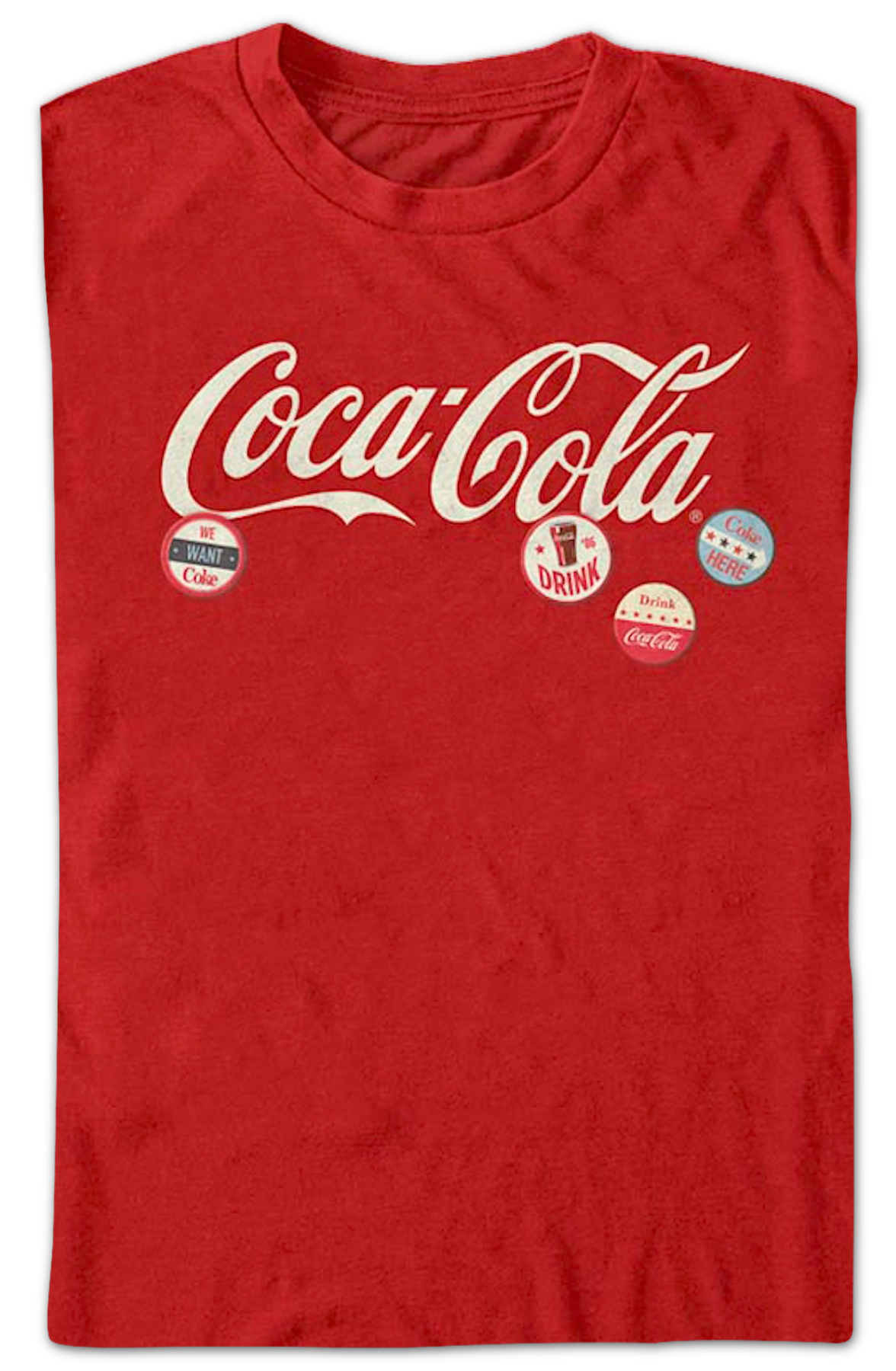 Coke Buttons Coca-Cola T-Shirt