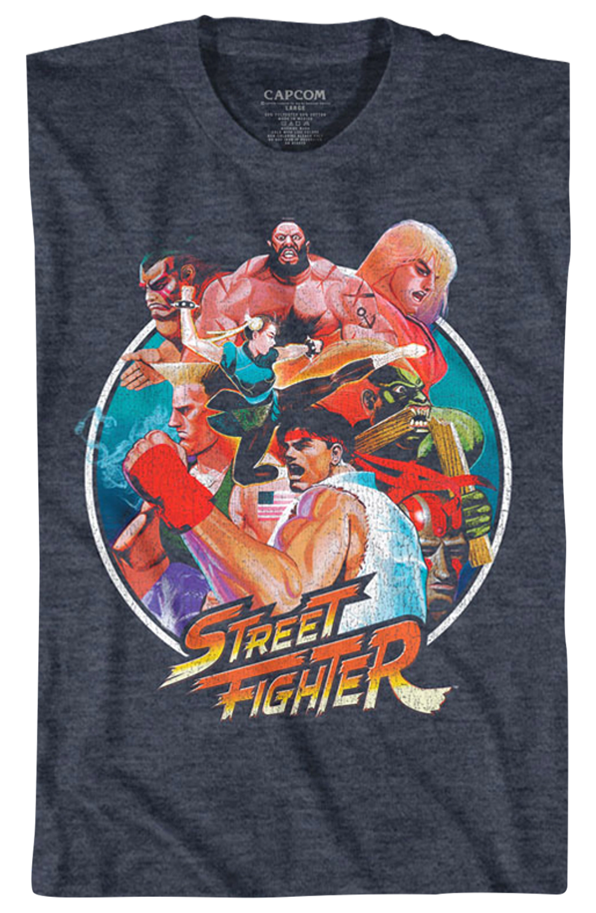 Collage Street Fighter T-Shirt