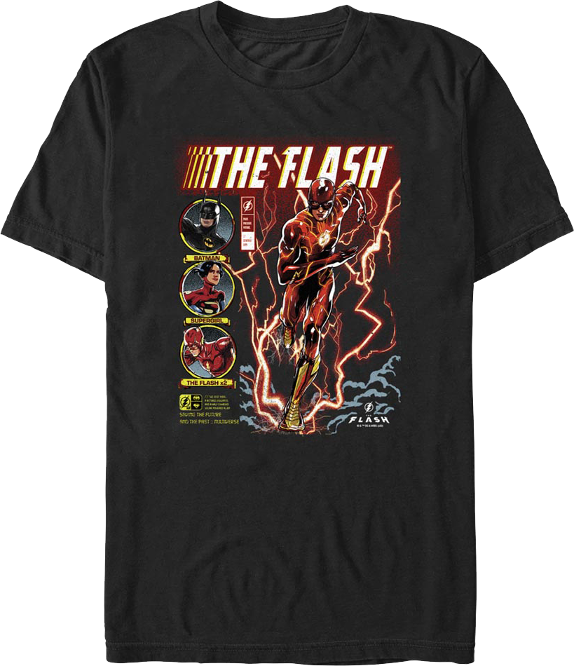 Comic Book Cover The Flash T-Shirt