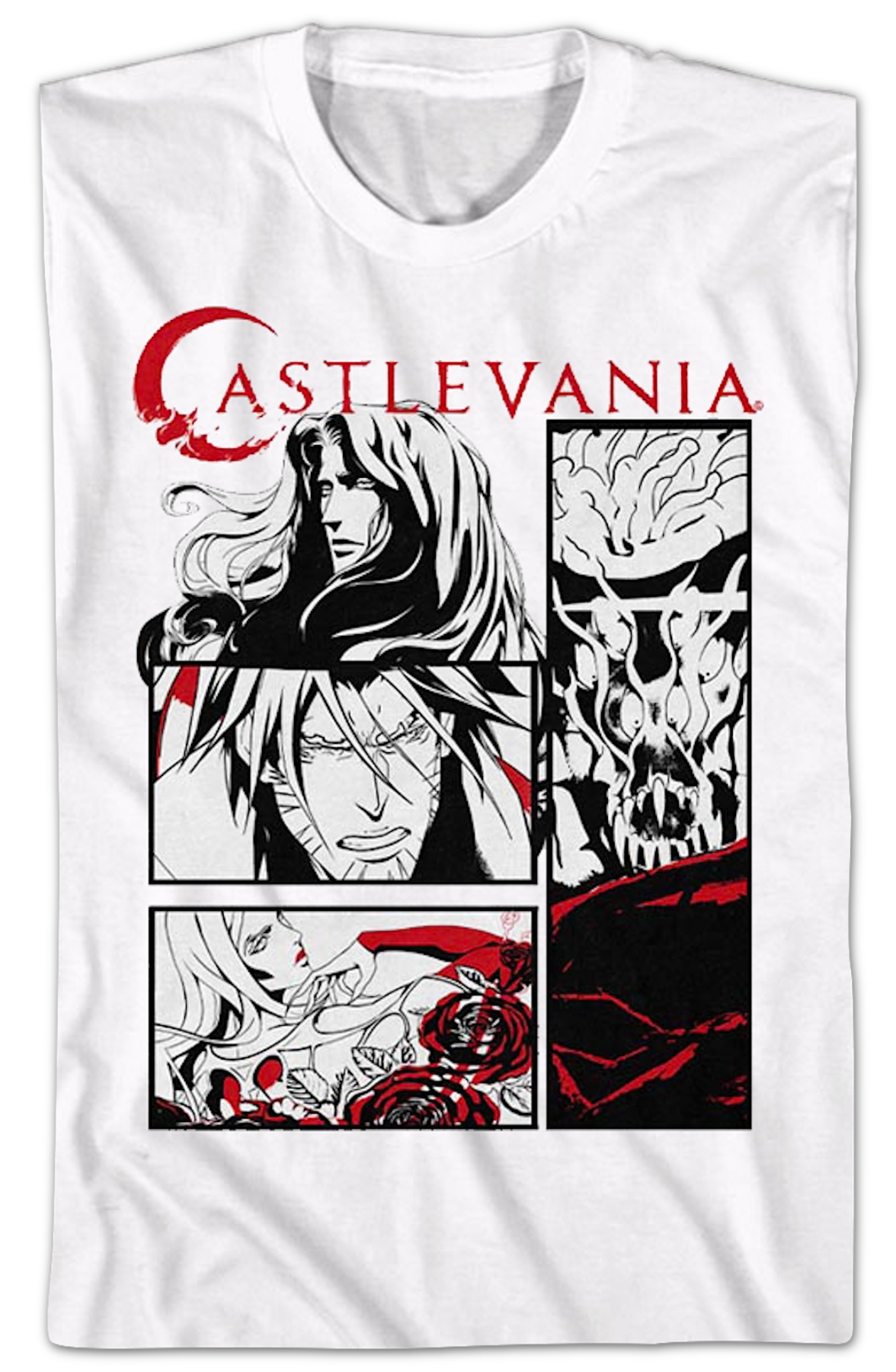 Comic Panels Castlevania T-Shirt