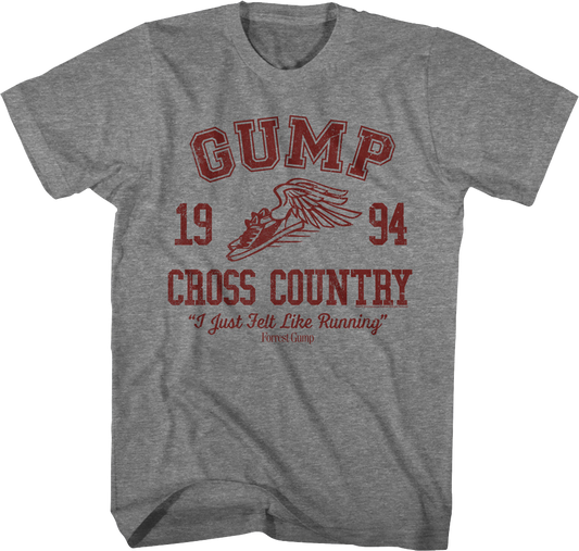Cross Country 1994 Forrest Gump T-Shirt
