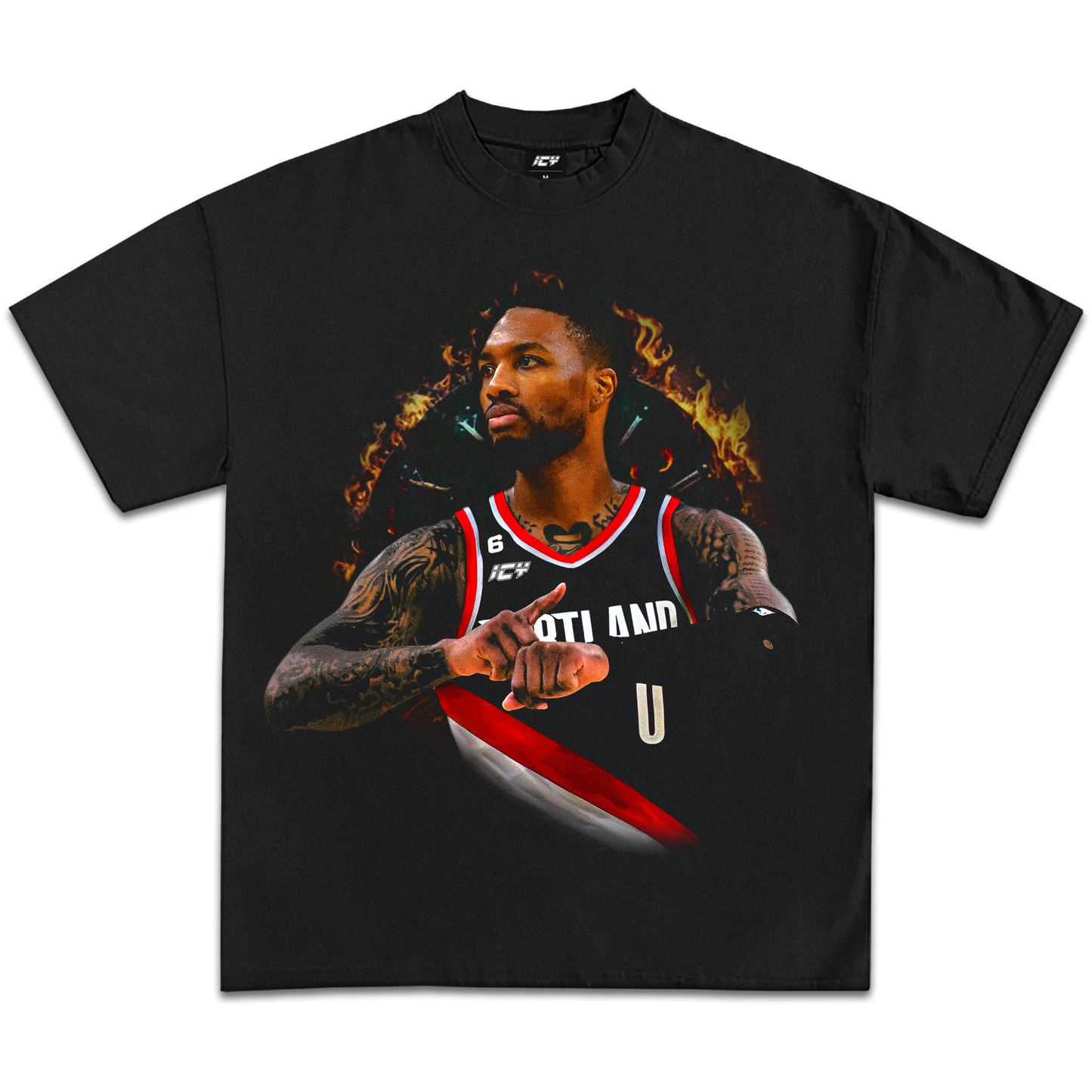 Damian Lillard Icy Exclusive Graphic T-Shirt