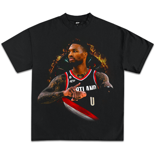 Damian Lillard Icy Exclusive Graphic T-Shirt