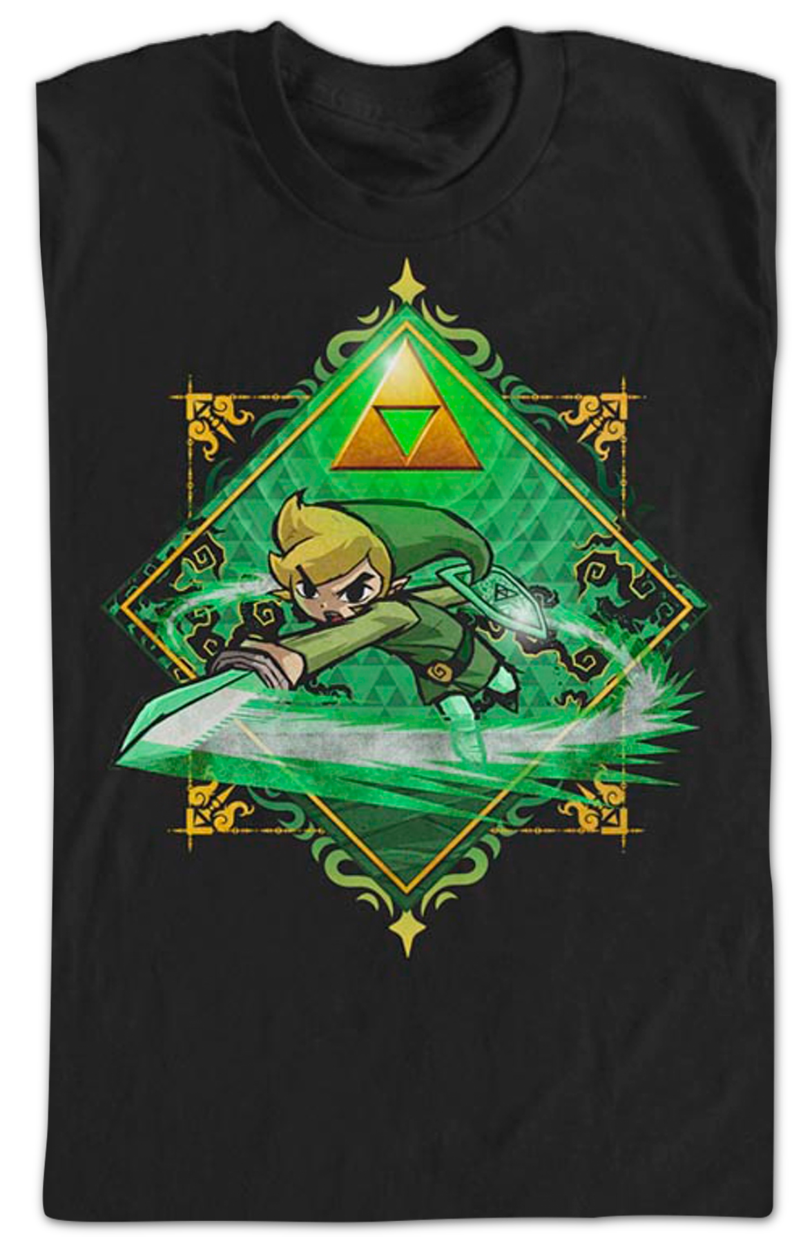 Diamond Master Sword Legend of Zelda Nintendo T-Shirt