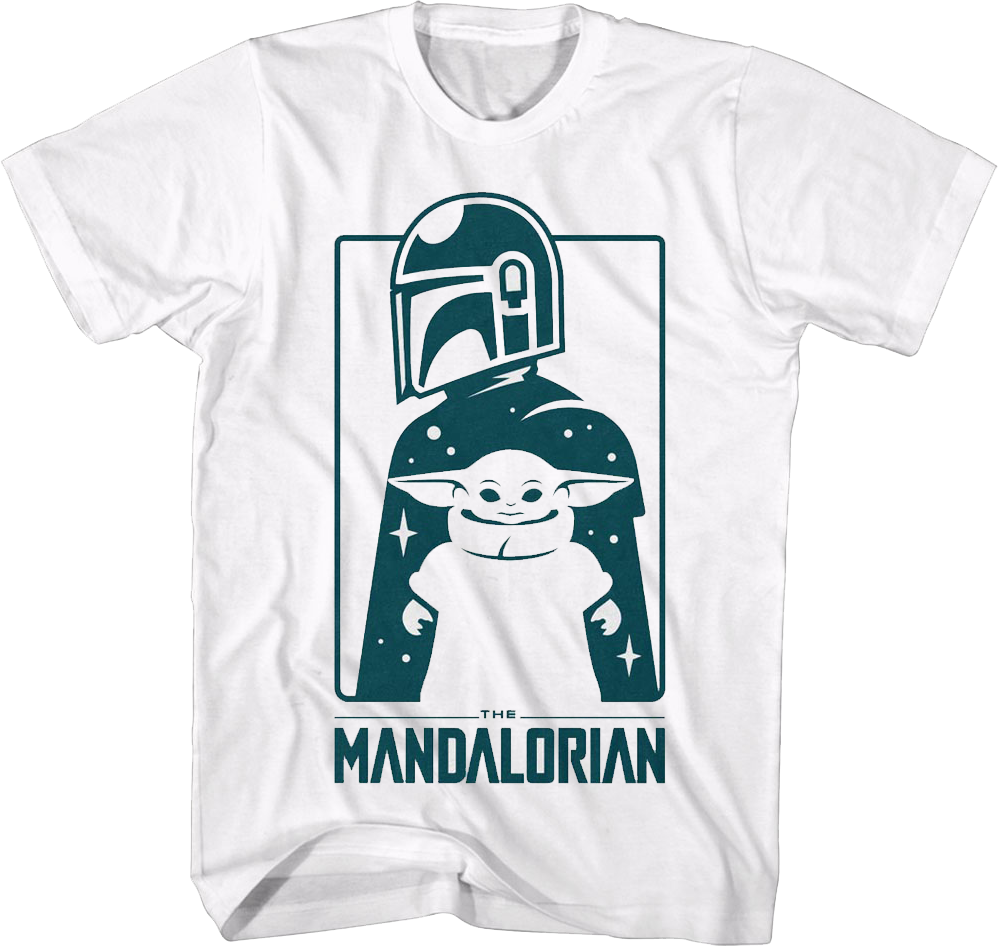 Din Djarin And The Child The Mandalorian Star Wars T-Shirt
